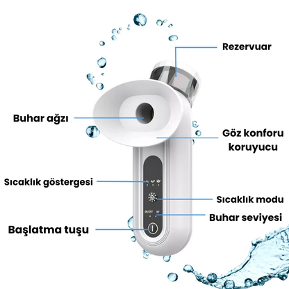 NemPlus - Göz Nemlendirici Buhar Makinesi